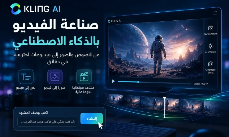 انشاء فيديوهات بالذكاء الاصطناعي 